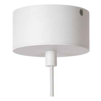 Lucide KENNETH - Pendant light - Ø 80 cm - LED Dim. - 1x22W 2700K - White - Premium